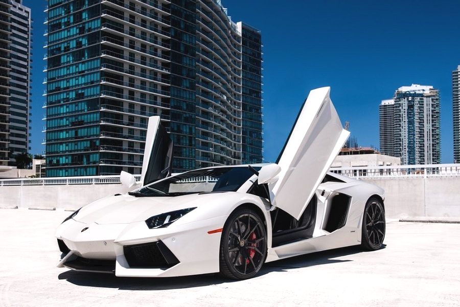 Lamborghini Aventador Spyder Rental Miami Florida