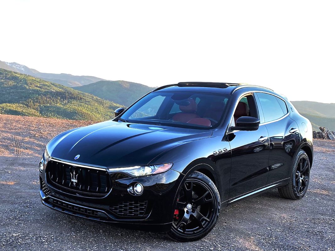 Maserati Levante AWD Luxury SUV Rental Colorado with Winter Snow Tires