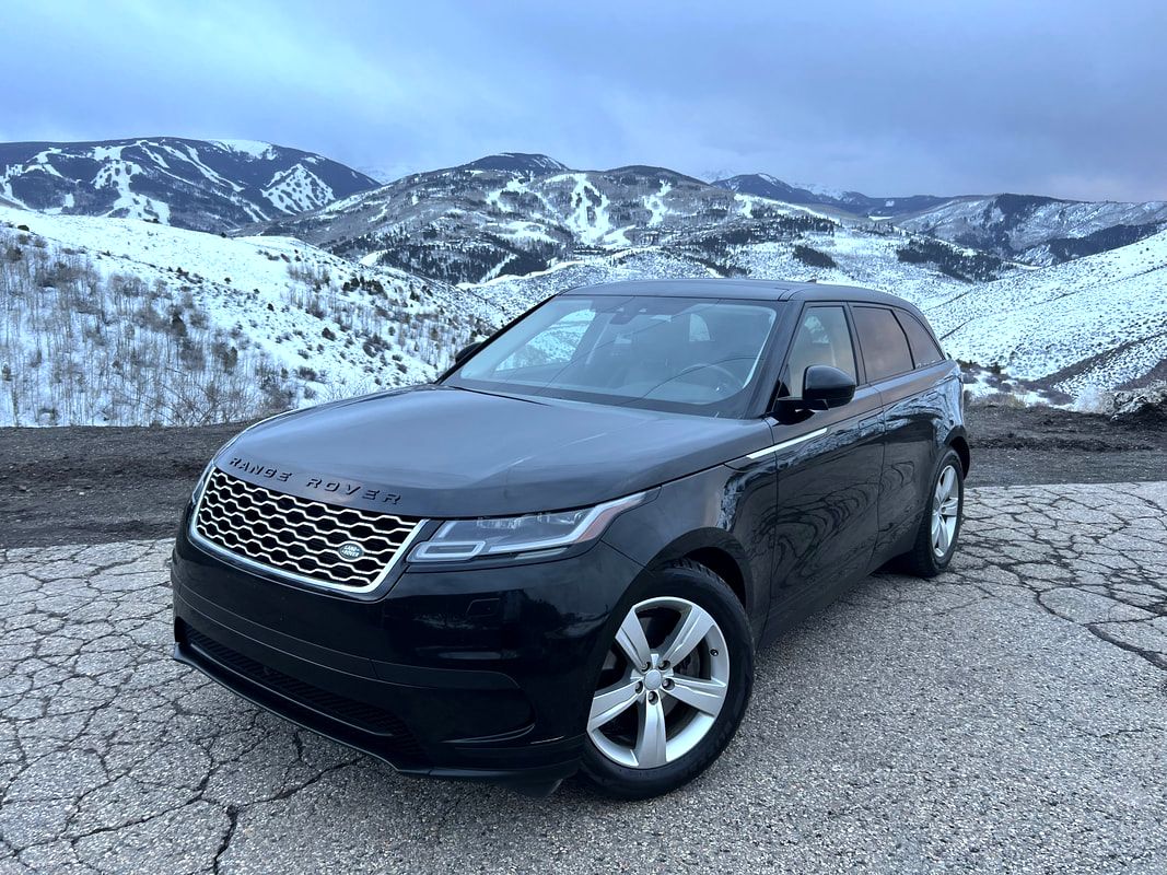 Land Rover Velar 4WD 4x4 Luxury SUV Rental Colorado with Winter Snow Tires