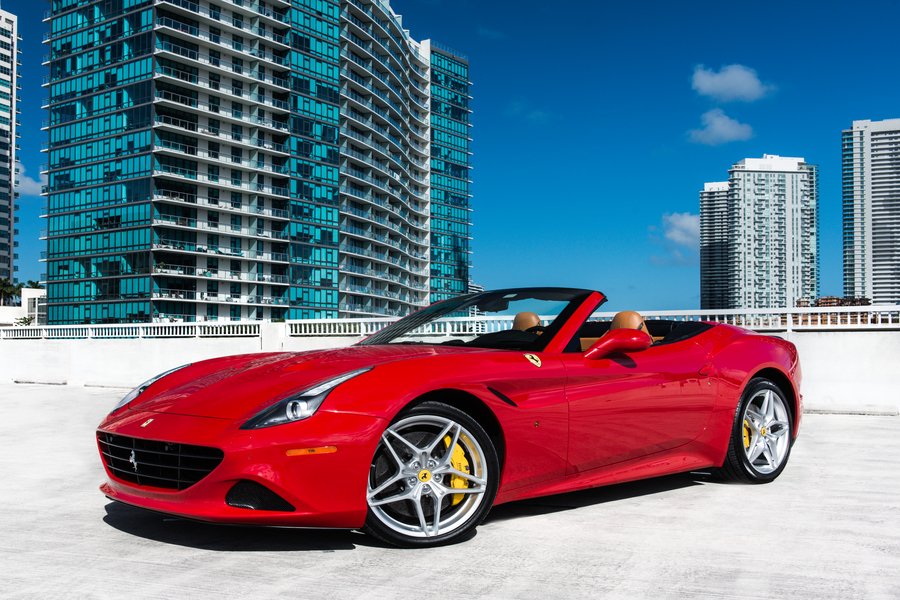 Ferrari California Convertible Rental Miami Florida