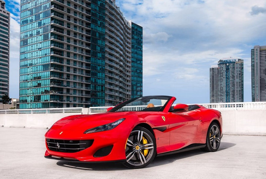 Ferrari Portofino Spyder Rental Miami Florida
