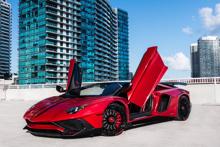 Lamborghini Aventador Spyder Rental Miami Florida